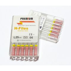 Ace H-files 06 25mm (6 buc) Premium