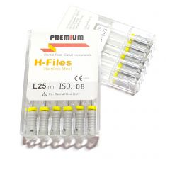 Ace H-files 08 25mm (6 buc) Premium