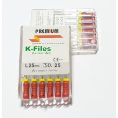 Ace K-files 25 25mm (6 buc) Premium